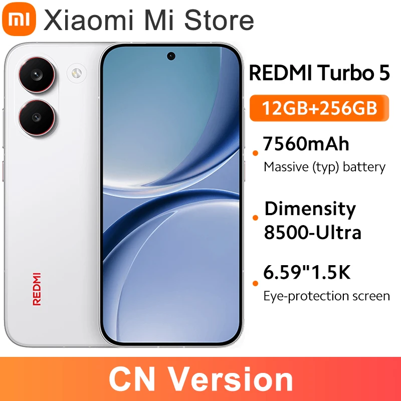 Redmi Turbo 5 Chinese Version 6.59” Dimensity 8500-Ultra 50MP Sony