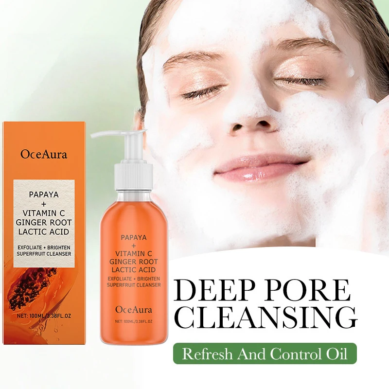 

Увлажняющее средство для умывания с папайей: нежное очищение пор, удаление жира и загрязнений, осветление кожи, отшелушивание омертвевших клеток.