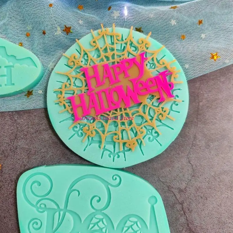 Soap Molds Handgemaakte zeepbar Craft Keuken Bakgereedschap Halloween -thema Veilig HX6C