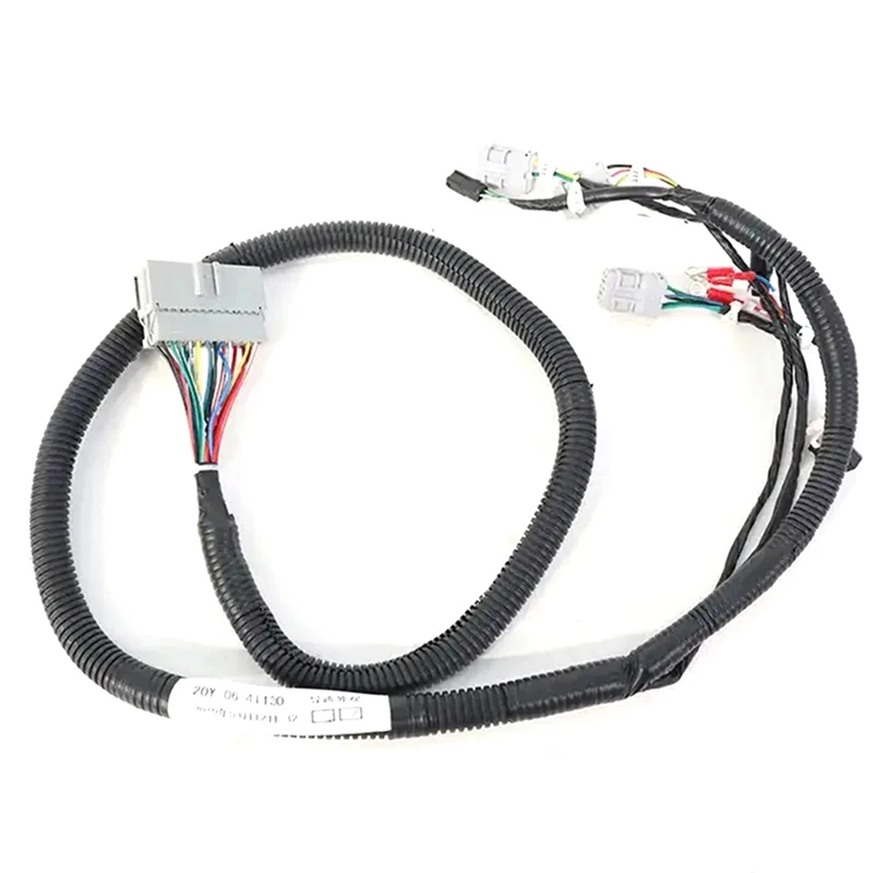 20Y-06-41130 Excavator Engine Wiring Harness For KOMATSU PC130-8 PC200-8 PC270-8 Right Console Wiring Harness