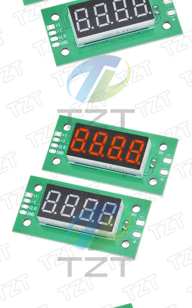 0-9999 DC 4-25V Elektronisches Digitalzählermodul LED Niedrigpegel-Schaltzählermodul mit Stromausfall-Speicherfunktion – Detail 6