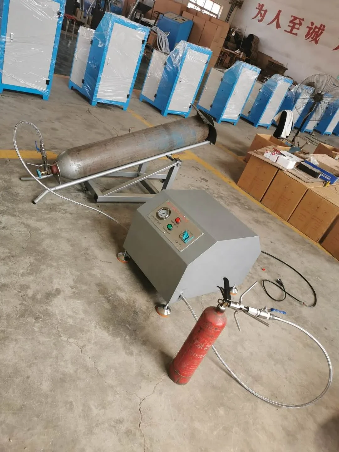 Fabricante de 40 años, equipo de recarga/máquina de llenado de bombeo