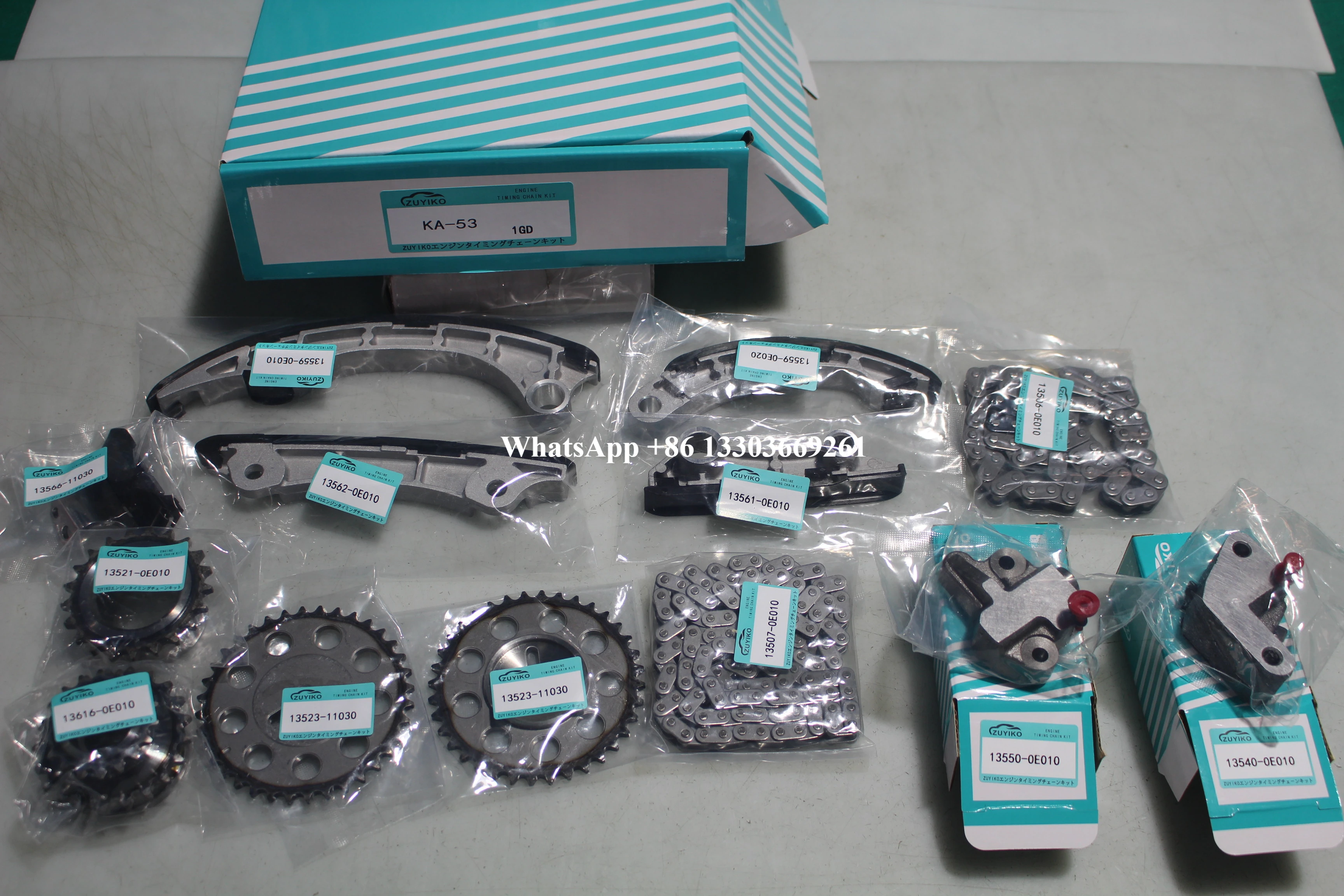 1GD-FTV 2GD-FTV 1GD 2GD TIMING CHAIN KIT FOR TOYOTA 1gd-ftv 2gd-ftv 1gd 2gd engine timing chain set 13506-0E010 KA-53