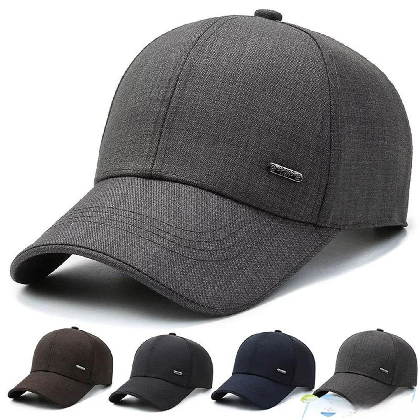 

Men's Casual Baseball Cap Spring Autumn Style Dad Cap Middle-aged Dad Cap Korean Version Leisure Hat for Elderly