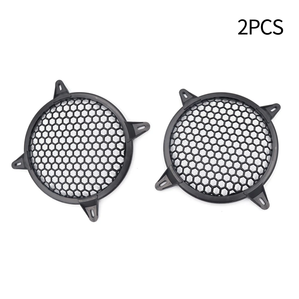 

2pcs 12 Inch Subwoofer Grill Grille Guard Protector Cover Speaker Sub Woofer Plastic Car Home Audio Speaker Protective Cover