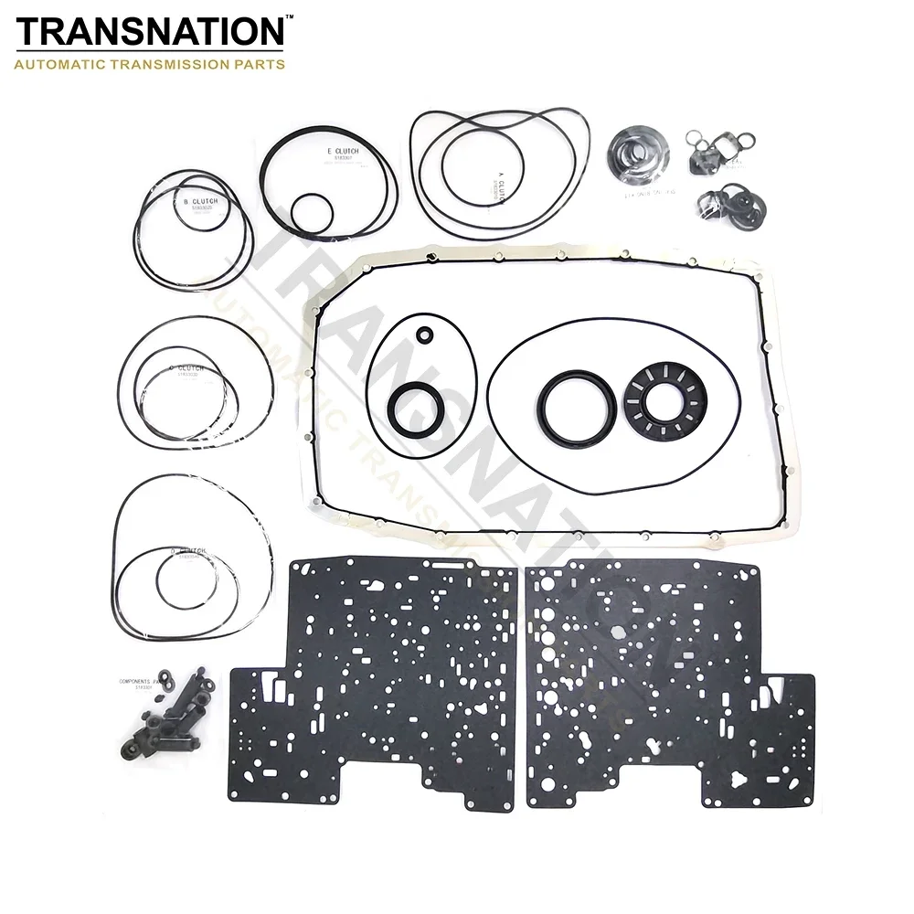 6R80 Auto Transmission Overhaul Rebuild Kit Seals Gaskets Fit For FORD Car Accessories Gearbox Parts Transnation B183820D