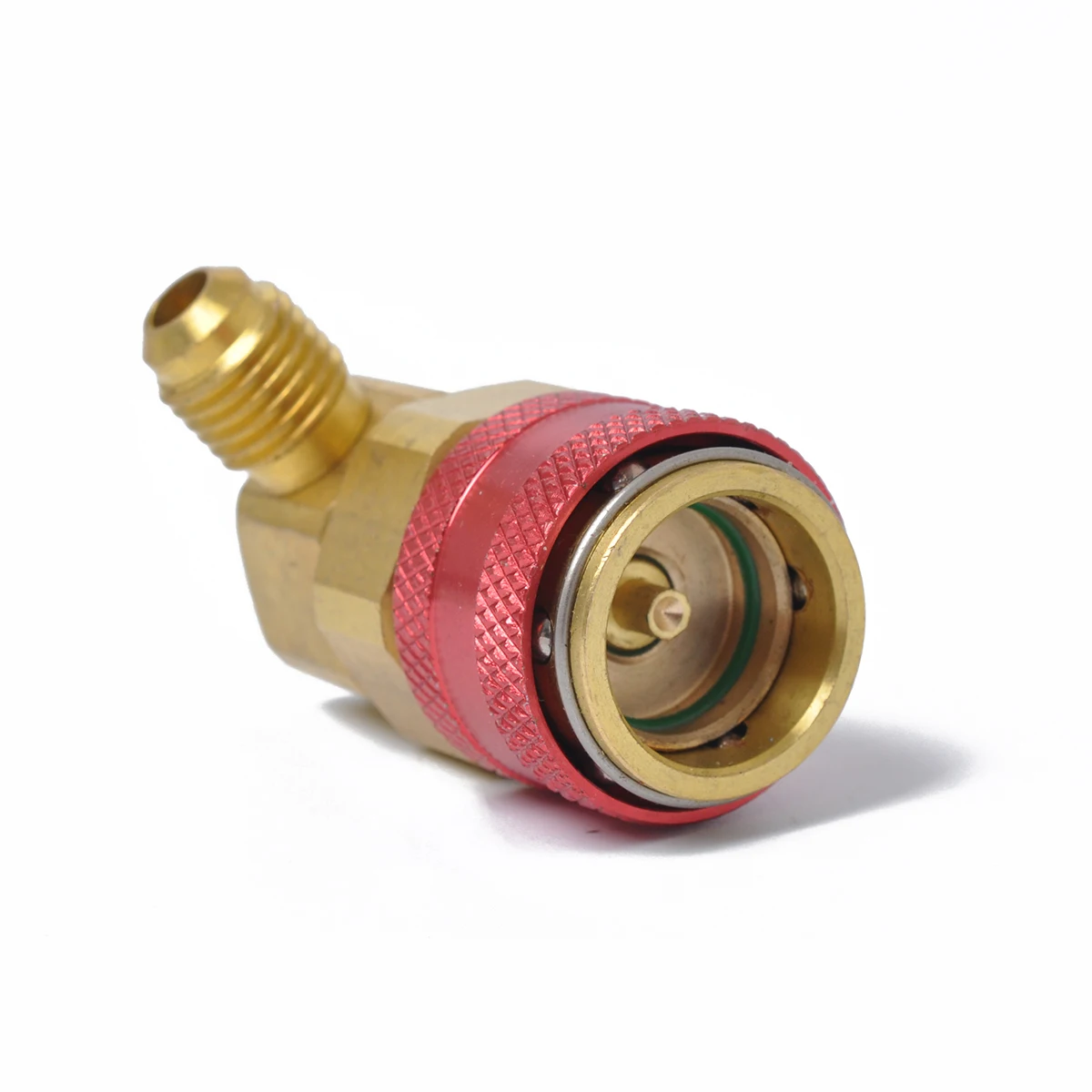 

1 Pair Quick Connect Coupler Adapter Car Air Conditioning High Low Pressure Connector R134A Refrigerant Charging Hose Fitting