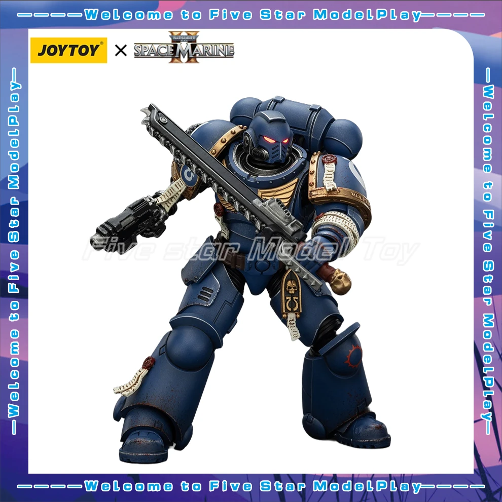 

【FS】JOYTOY Warhammer 40K Ultramarines Sergeant Chairon-Collectors Edition 1/18 Фигурка Модель Игрушки Подарки Коллекция