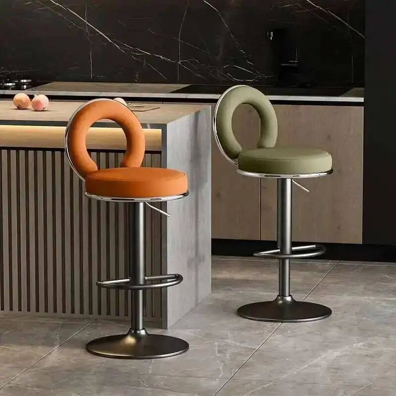

Bar Chair Home Party Barber Minimalistic Kid Dinning Room Simple Pool Garden Recliner Chair Breakfast Hocker Designer Furniture