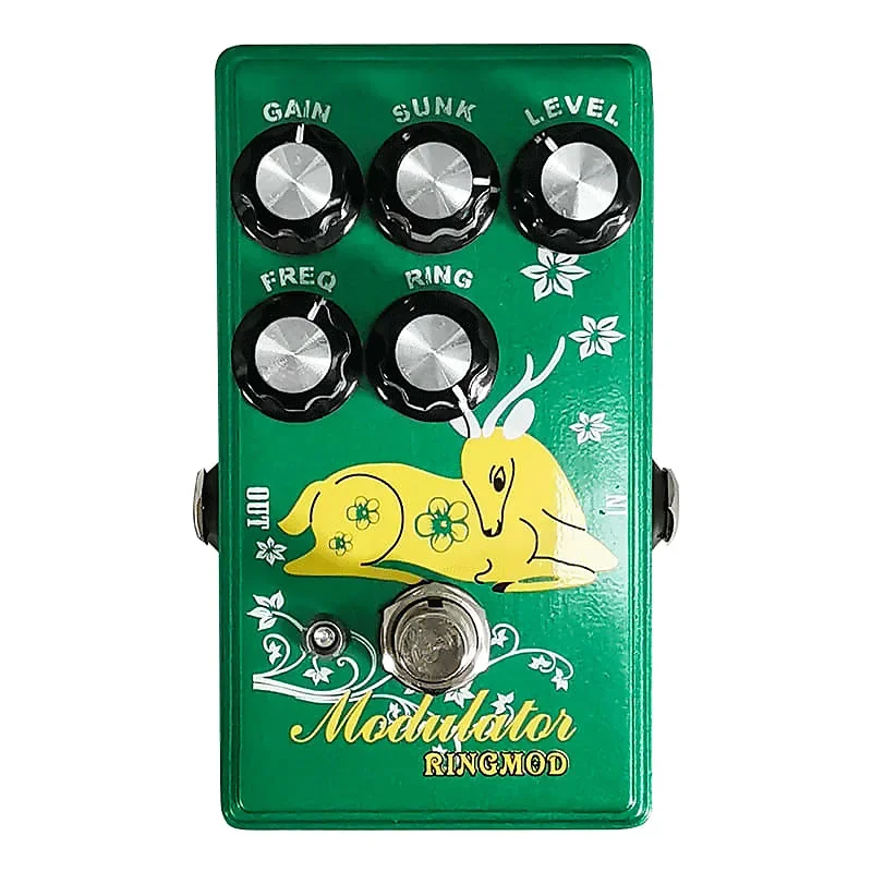 Ringmod Multi-Modulation Pedal Ring Modulator Effect Pedal,Ginean Ringmod Pedal Guitar Accessories