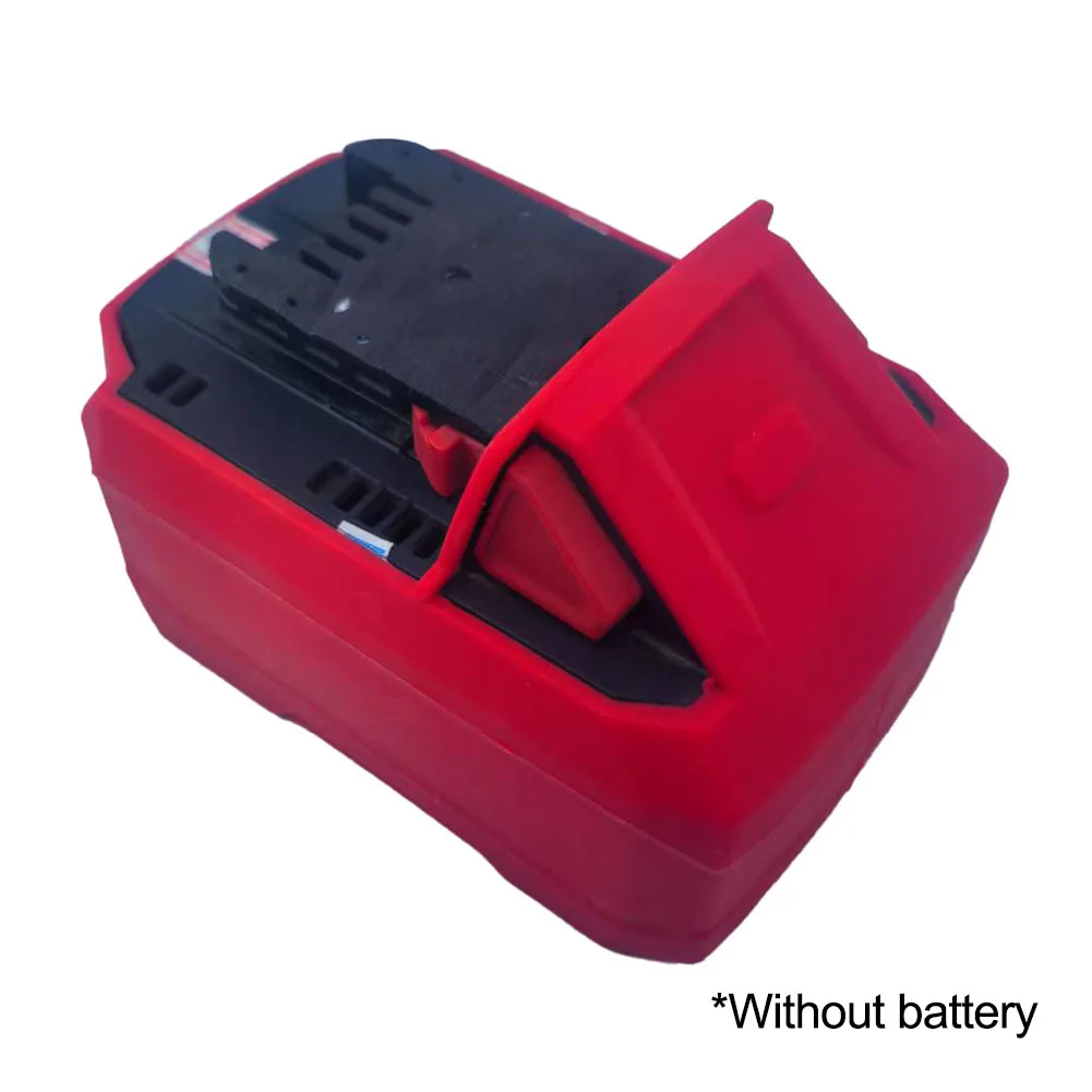 

Battery Protection 18V XC8.0 Battery Battery Silicone Case As Picture Battery Cover Battery Safety Silicone Material