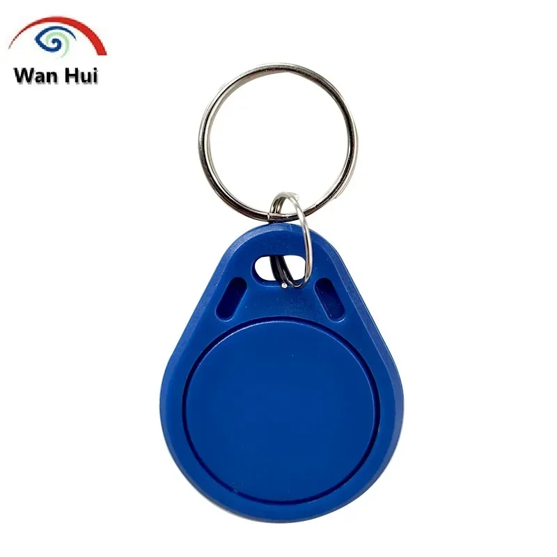 10Pcs UFUID 13.56MHz IC RFID Keychain Card NFC Tag Replaceable Unit 0, Writable for Access Control Elevator Door