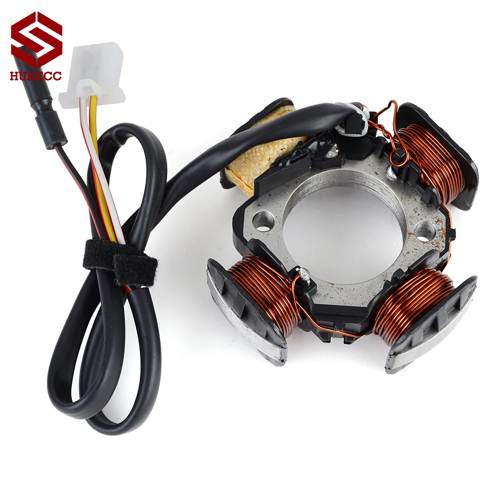 Ignition Stator Magneto Coil for Suzuki AP50 1995-1999 AH50 AG50 AD50 Address 3210129C03 3210129C02 3210129C01