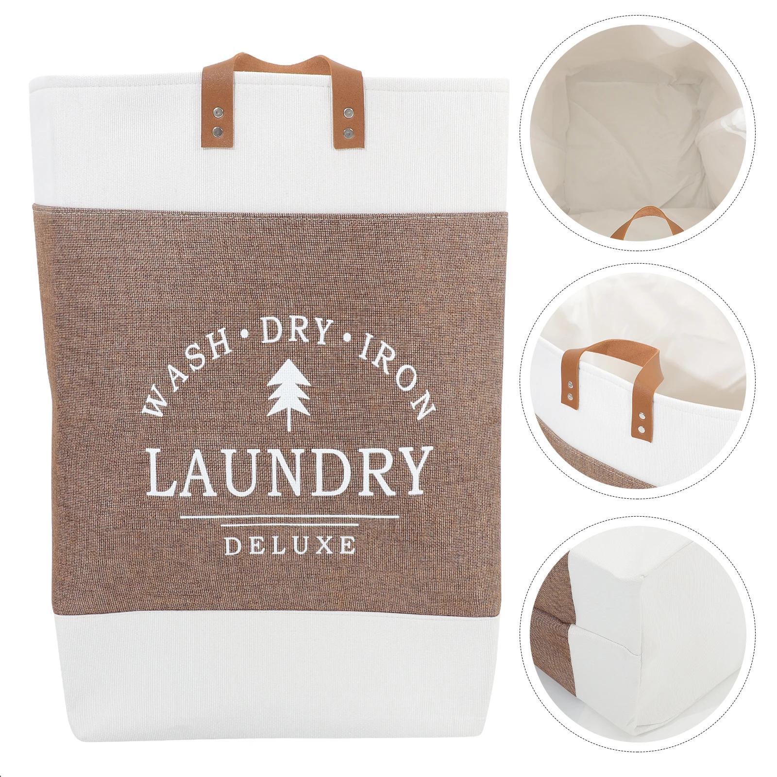

Folding Laundry Storage Basket Clothes Container Organizer Foldable Home Storage Basket For Bathroom Bedroom Closet Outdoor