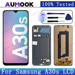 Bilashmart AMOLED Display Samsung Galaxy A30s LCD Screen Assembly Samsung A30s Display SM A307F SM A307G LCD Replacement Parts