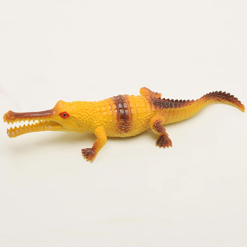 Simulatie Krokodil Diermodel Speelgoed Rubber Emulatie Action Figure Speelgoed Voor Kinderen Kid Nieuwigheid Tuin Props Joke Prank Geschenken