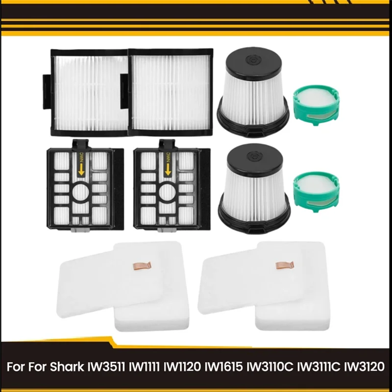 

ABKU-Vacuum Filter Replacement Kit Forshark IW3511 IW1111 IW1120 IW1615 IW3110C IW3111C IW3120 Vacuum Cleaner Accessories