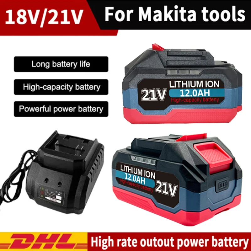 21V Lithium Battery 6.0Ah 9.0Ah 12.0AhCapacity Indicator Rec