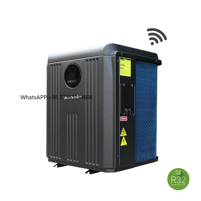 

Инверторные тепловые насосы для бассейнов 2026 R32 7-30 кВт с Wi-Fi управлением, OEM, полностью инверторные, для нагрева и охлаждения