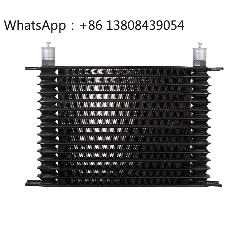 

Universal Oil Cooler 15 Row 10AN Universal Engine Transmission Kit Black