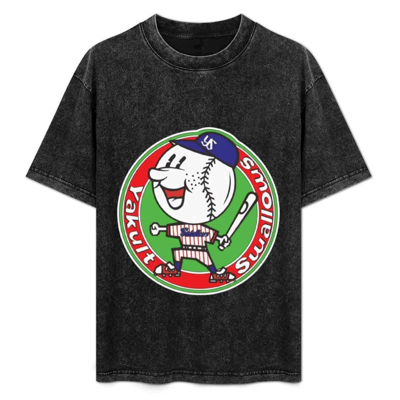 

Nippon Professional Baseball T-Shirt Abstract Pattern Print Top