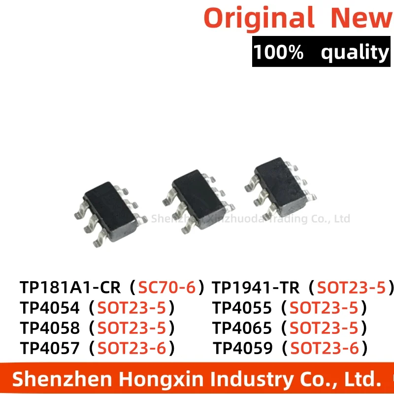 50 pieces of TP181A1-CR 4054 4055 4058 4065 4057 4059 1941-TR SOT23-5/6 bidirectional current detection induction amplifier chip