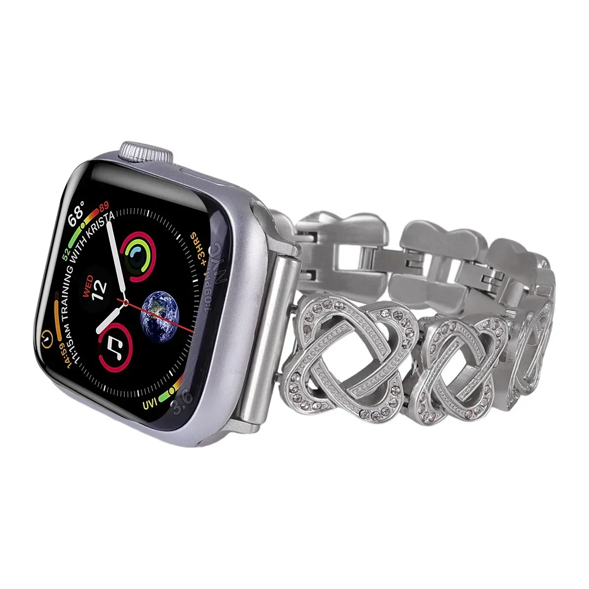 Uhrenarmband für Iwatch 42/44/45/46/49 mm 38/40/41 mm Metall-Mode-Uhrenarmband für Uhrenserie Ultra2 Serie 10/9/8/7/6/5/4/3/2/1_voghion.com
