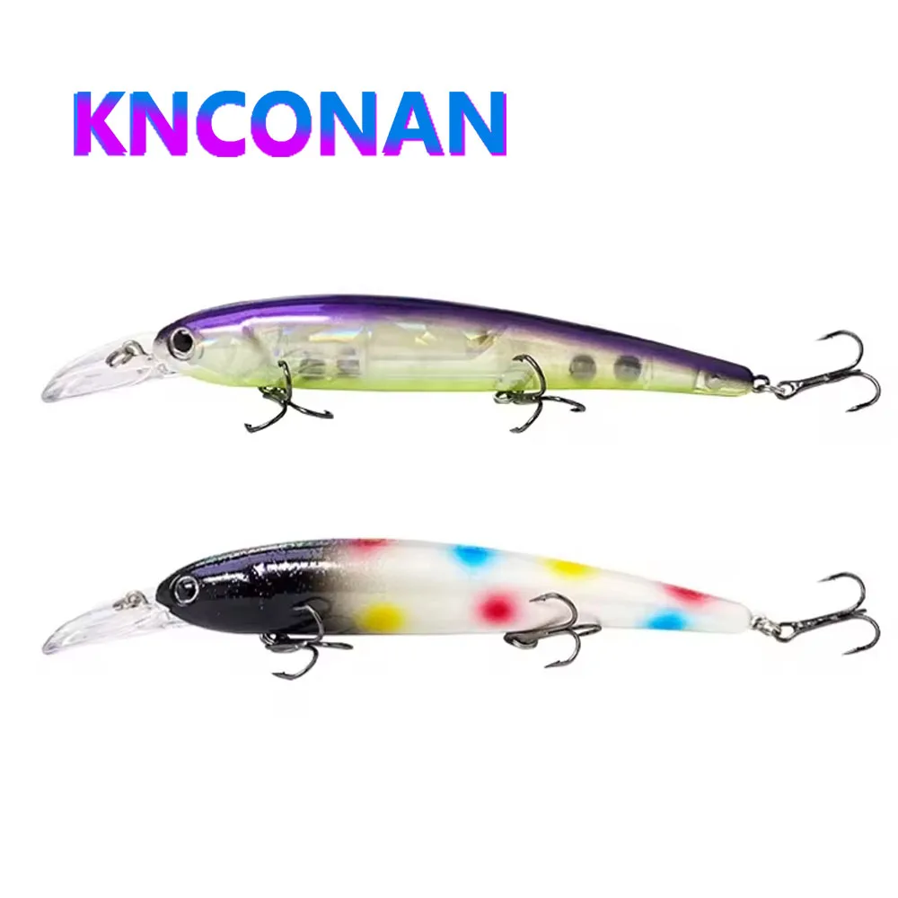 145mm 16.8g Slim Big Floating Minnow Fishing Lures Long Shot Trolling Wobbler for Pike Swimbait Artificial Hard Bait Tackle