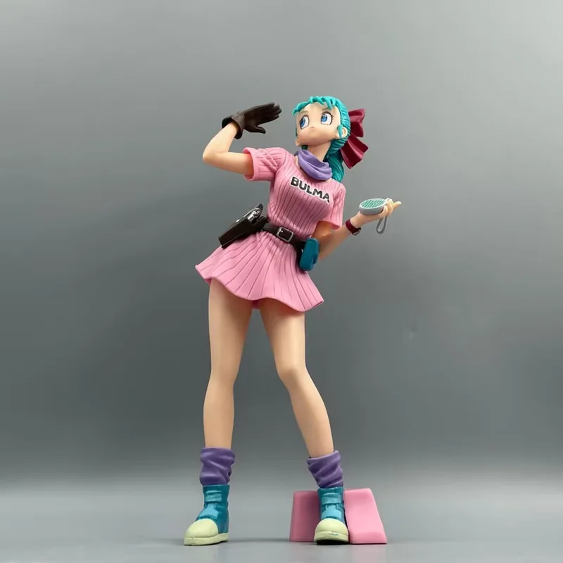 

Dragon Ball Bulma Action Figure Standing Posture Cute Pvc Model Desktop Decoration Anime Collection Gift For Adult Anime Fans