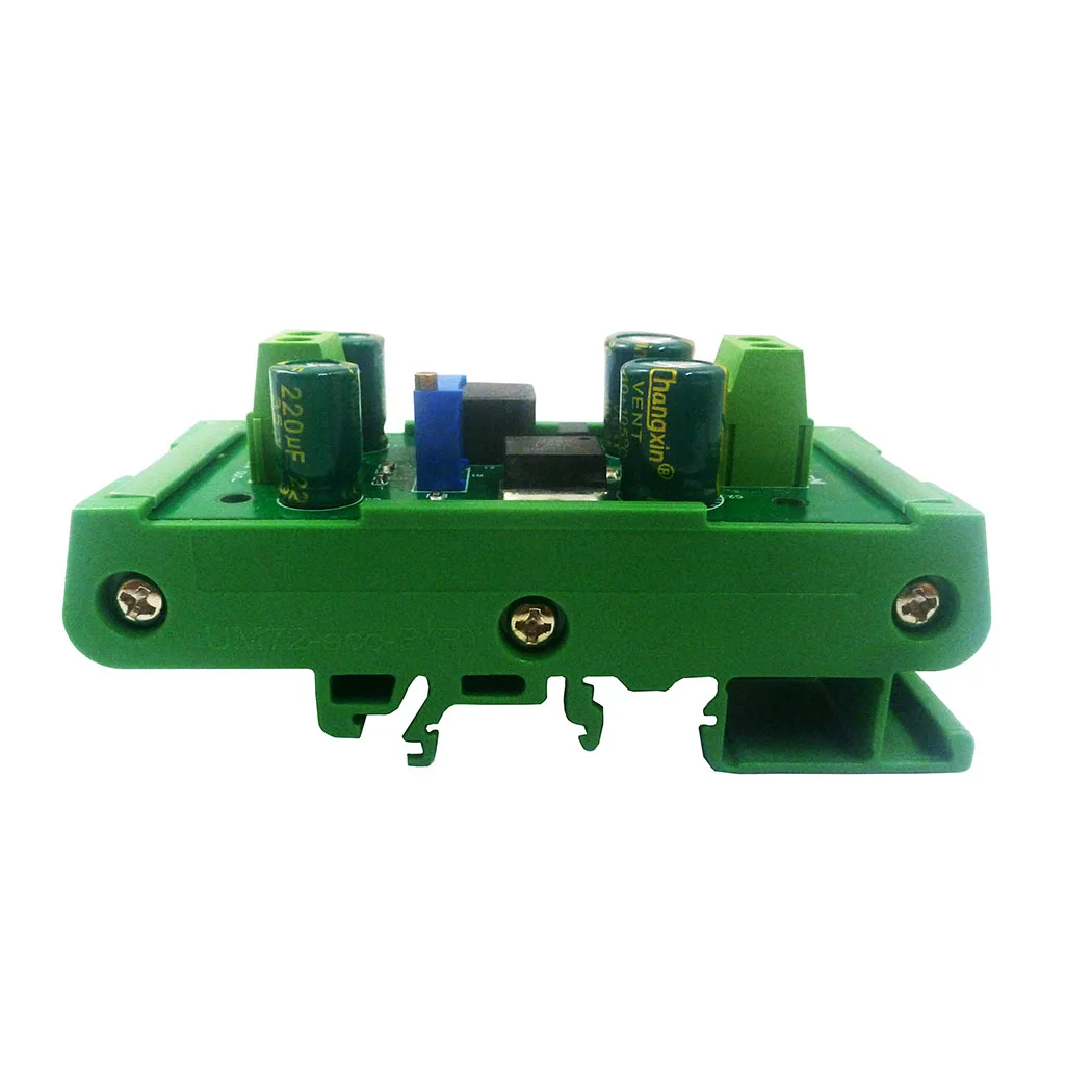 3A DIN-Schienenmontage DC-DC Abwärtswandler Spannungsreglermodul SPS DC 5-35V bis 3,3V 3,7V 5V 6V 9V 12V 24V einstellbar