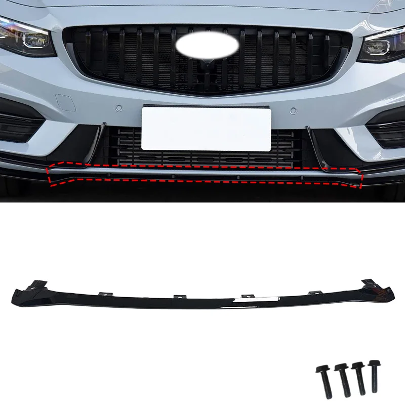 For Geely Preface Includes screws front bumper corner front lip Front shovel corner protector Front Bumper Side Guard Corne