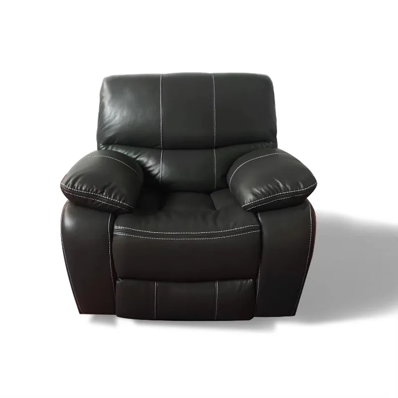 *Hot Selling 3+2+1 6 Seat Living Room Sofas Furniture Single Recliner Rocker Sofa