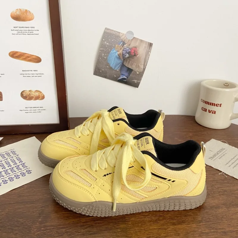 

Мягкие удобные кроссовки на лето: новая нишевая модель в корейском стиле, повседневные дышащие туфли на плоской подошве