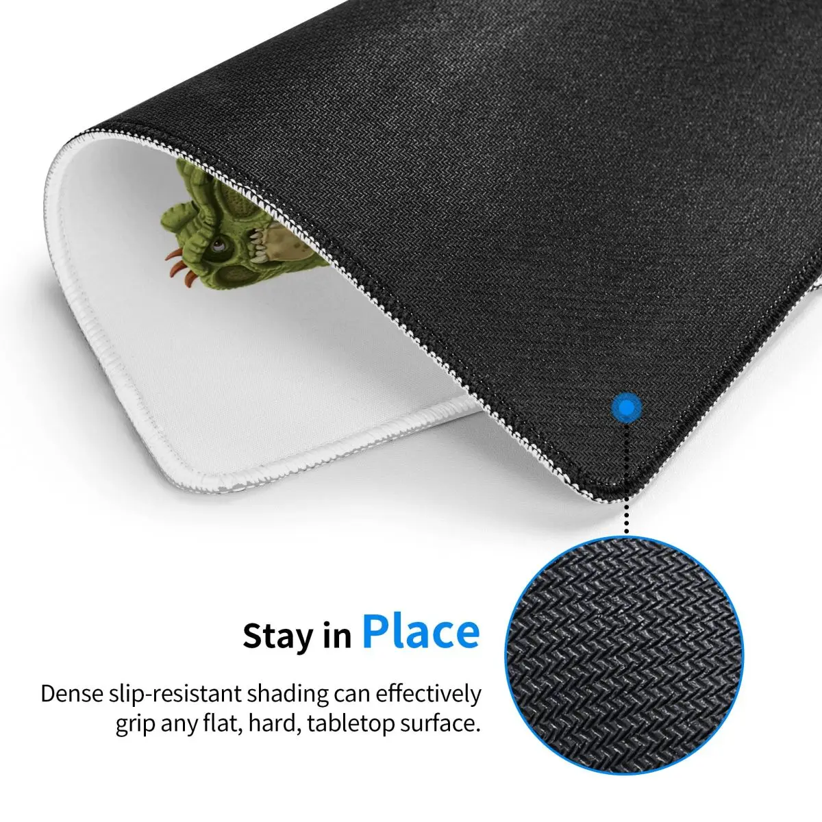 Gigantosaurus Dinosaur Cartoon Kawaii Mouse Pad Gamer PC Laptop Mats Keyboard Carpet Computer Gaming Desk Mat 7x9 in 22x18 cm