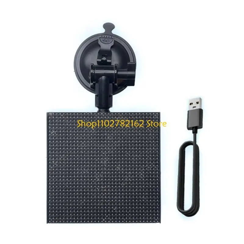 

547B Flexible LED Pixel Panel Display Screen Scrolling Text with Bluetoothcompatible Connectivity for Business Advertisement