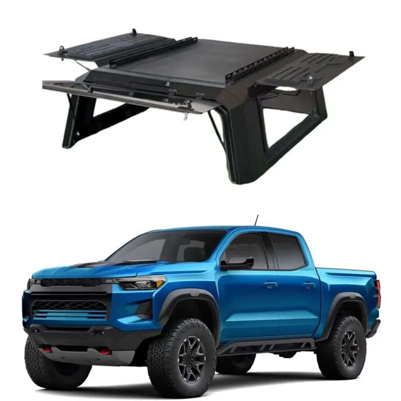 Quality Heavy Waterproof Hard Top Canopy With Roof Rack Truck Topper Fit Colorado Canyon Pickup Truck