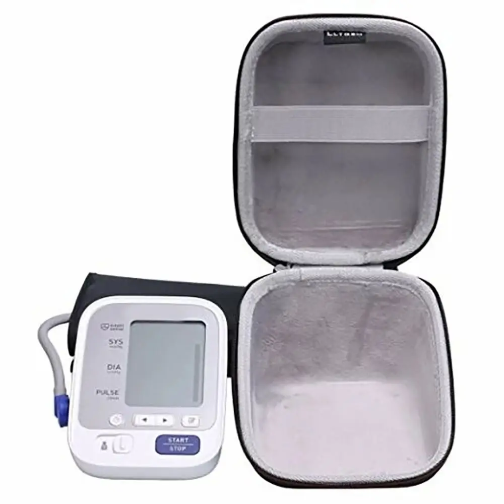 Hard Carrying Case for Omron 10 Series Wireless Upper Arm Blood Pressure Monitor (BP786 / BP785N / BP791IT) Travel Storage Case