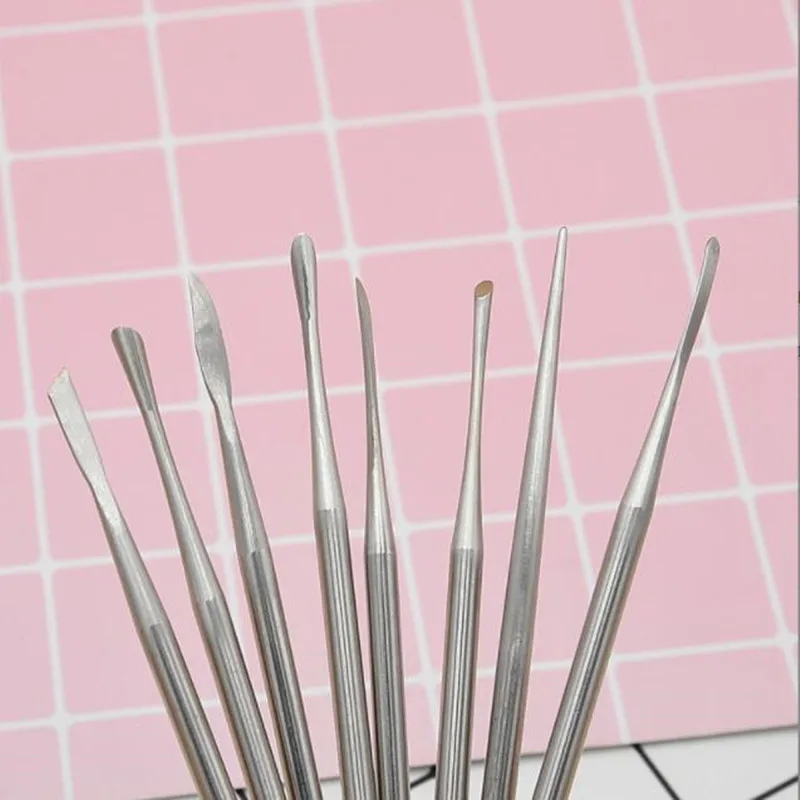 Soft clay clay silver stainless steel shaping tool hand-made sculpture handmade model metal sculpture tool soft clay tool