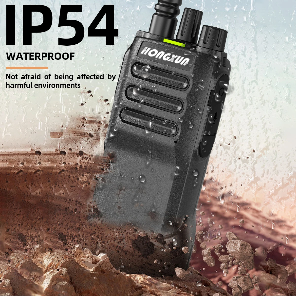 HX-R2 اسلكية تخاطب 10 واط UHF/VHF 4 الفرقة مفتاح واحد تردد مطابقة قناة مسح بطارية ذات سعة كبيرة لطابق السفلي نفق