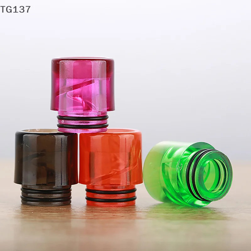 1個入り レジン810樹脂製 ハードウェア ドリップノズル 火傷防止 ストロー接続 アクリル製スパイラルドリッパー マウスピース 高品質ドリップチップ