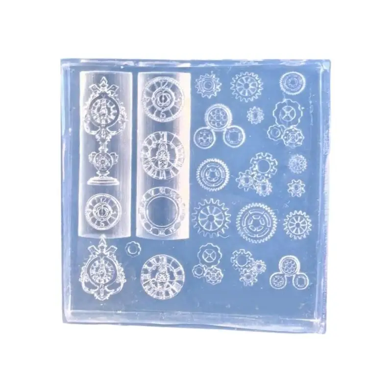 P9FE Silicone Art Mold Accessory Molds Delicate 3D Decorative Molds