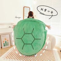 100cm Shell Plush Funny Turtle Shell Plush Toy Sleeping Bag Stuffed Soft Tortoise Pillow Cushion Hot Sale Creative Toy Halloween