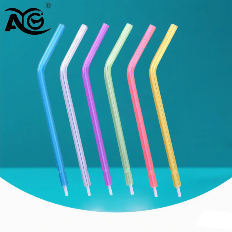 

AG 250Pcs/bag Disposable Nozzles Tips For Dental Triple Air Water Syringe 3 Way Syringe For Dental Unit Chair Dentistry Material
