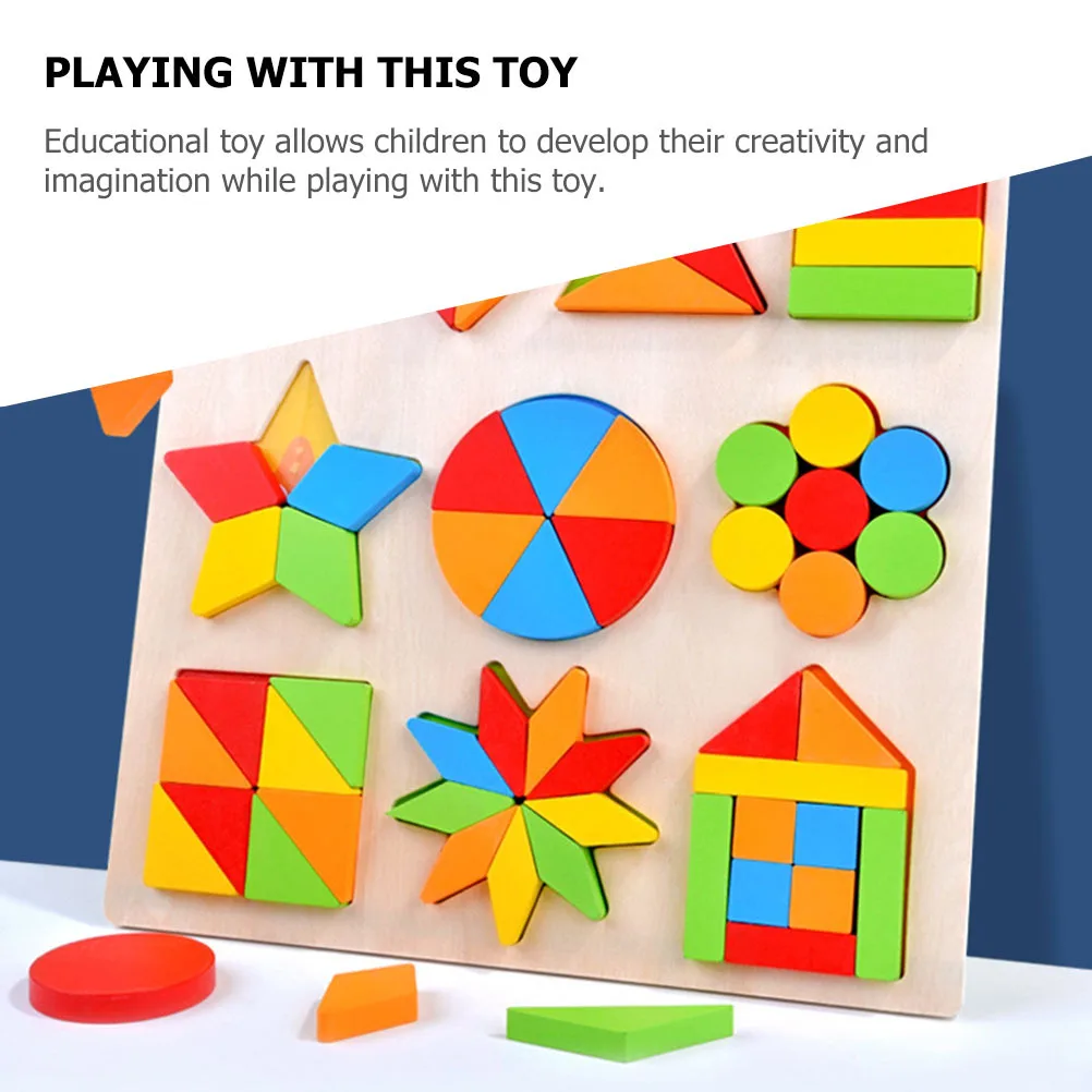 1セット 1セット 木製幾何学形状マッチングボード 子供向け教育モンテッソーリ カラー感覚 幼児向け早期教育