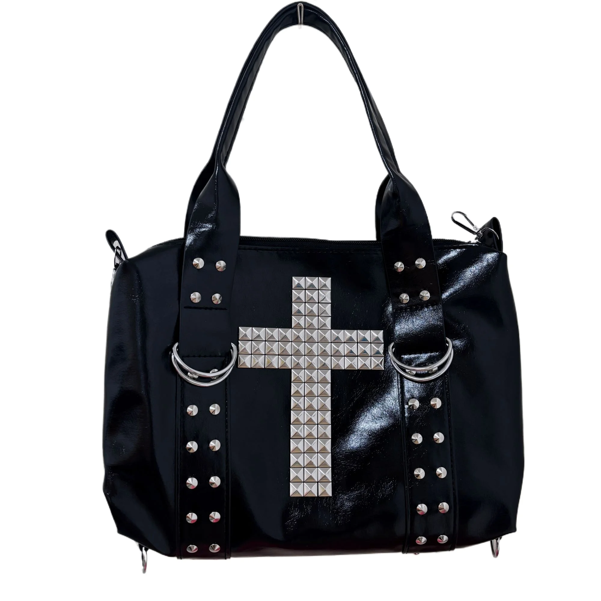 Original Cross Spice Girl Punk Versatile Subculture Shoulder Bag for Women's Portable Large Capacity Bag
