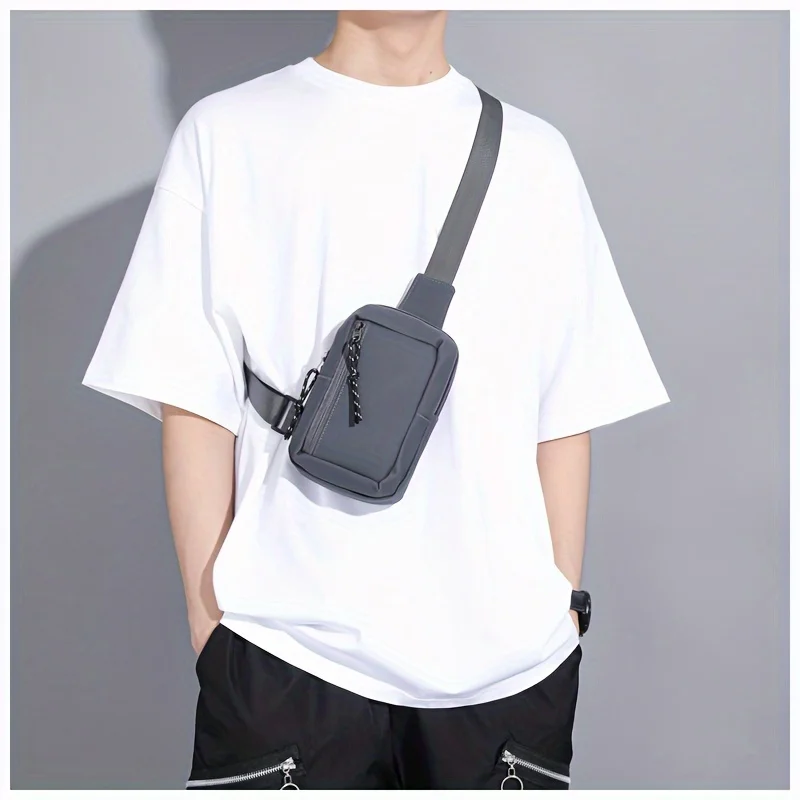 Chest Bag Men'S Body Phone Pouch Shoulder Bag