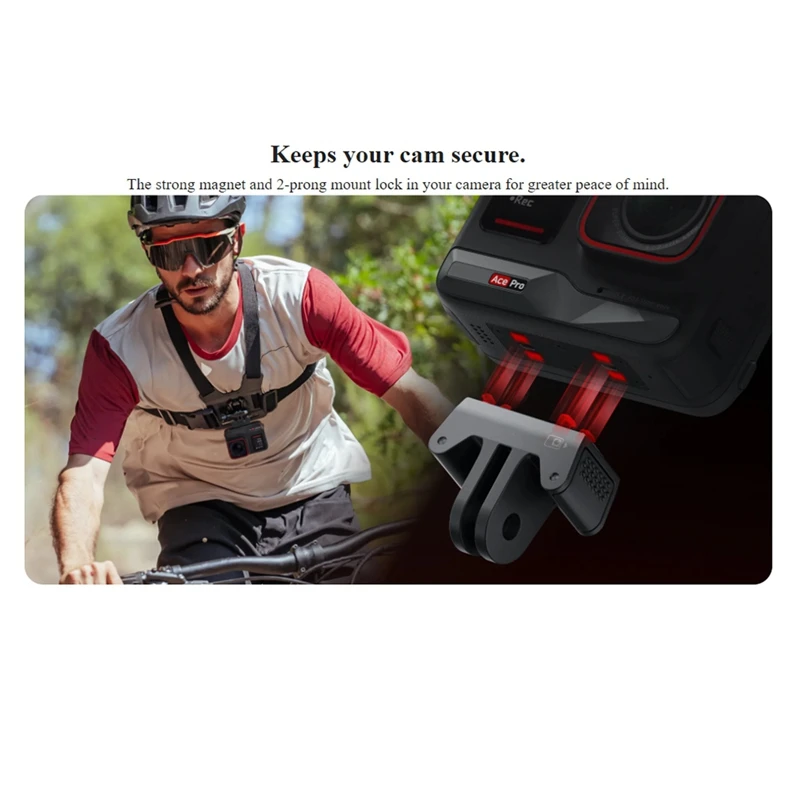 لـ Insta360 Ace Pro/ Ace ملحقات التثبيت القياسية لـ Insta 360 Ace Pro/Ace محول مغناطيسي-POS