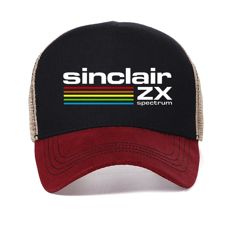 

Sinclair Zx Spectrum caps for men Gaming Gamer Unisex sinclair zx spectrum Baseball cap summer Cool Mesh trucker cap bone