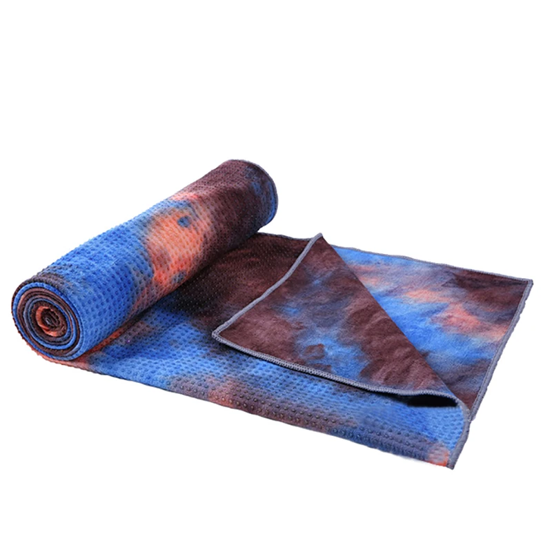 Non Slip Yoga Mat Cover Towel Anti Skid Microfiber Yoga Mat Slimming Exercise Fitness Gymnastics Ma Pilates Blankets Fitness