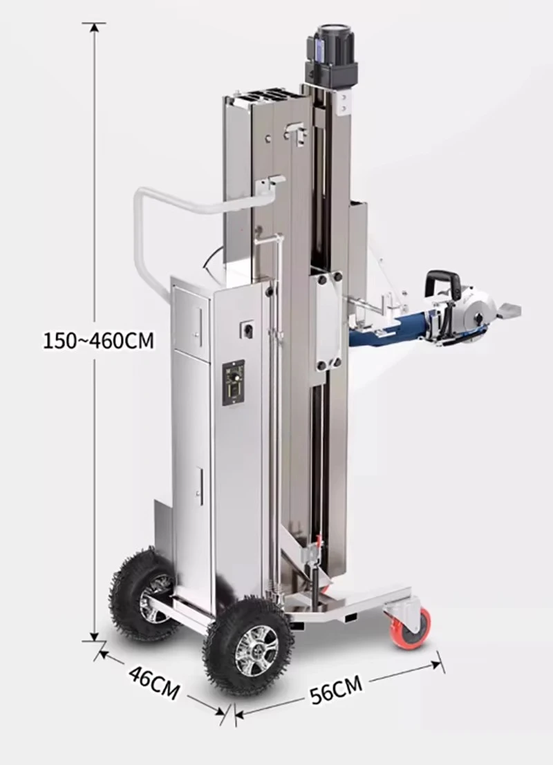 Automatic Slotting and Wall Cutting Machine Molding New Dust-free Slotting and Wall Cutting Machine